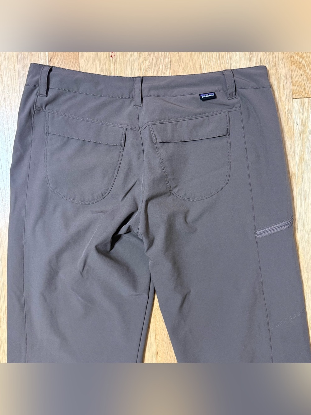 Patagonia Happy Hike Capris Earthenware Pants Women 6 Lightweight Outdoor Trail